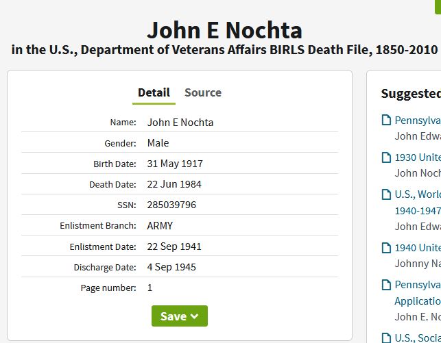 death cert